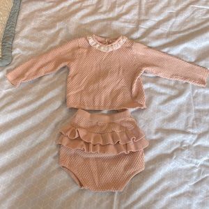 gil&niya girls 18-24 mo knit set